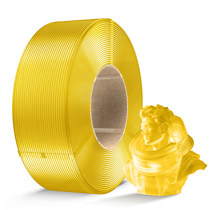 PETG Filament de Recharge 1KG / Transparent Gelb
