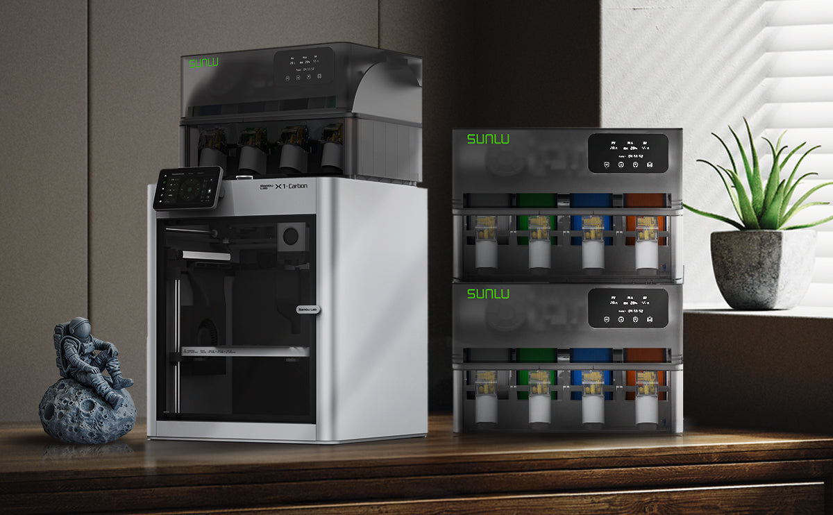 12 ans de SUNLU : Lancement du chauffage AMS pour les appareils Bambu-Lab