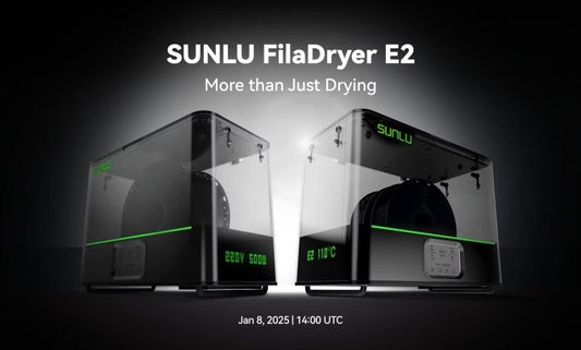 SUNLU lance le FilaDryer E2, un produit unique en son genre destiné aux matériaux d'ingénierie @Edward Wakefield