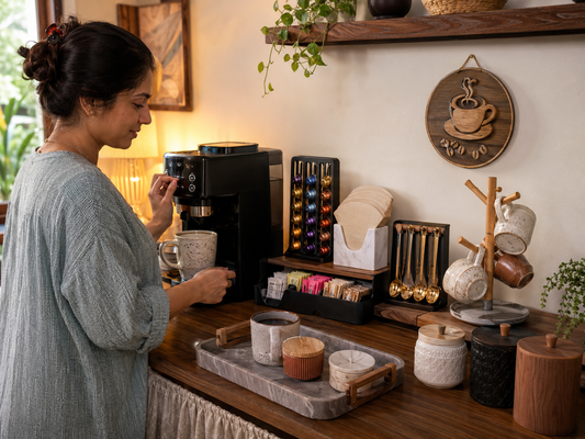 Accessoires 3D pour coin café : des idées pratiques à imprimer pour une station café plus organisée