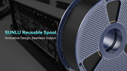 SUNLU Bobine réutilisable de troisième génération : Un nouveau choix pour une gestion écologique, durable et efficace du filament