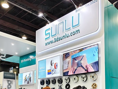 SUNLU se distingue au salon RAPID + TCT et lance un nouveau produit