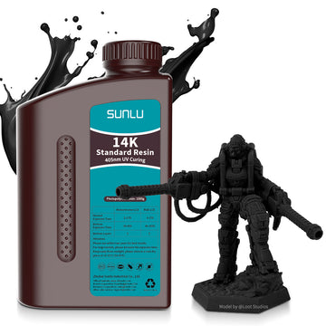 [MOQ : 6 Bouteilles] Série de résines 1000G et Résine Standard et Résine Standard Plus et Résine ABS-Like et Résine Standard Water-wash et Résine 14K