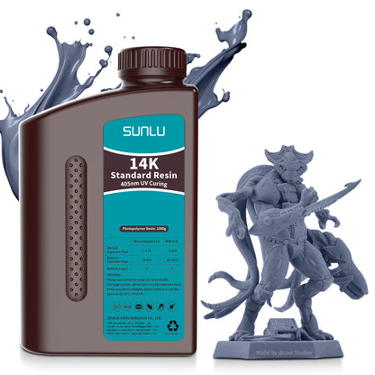 [MOQ : 6 Bouteilles] 1000G De Résine Standard 14K, Résine Redwax 14K