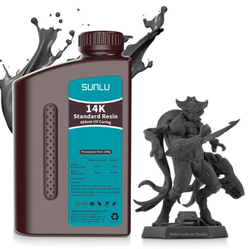 [MOQ : 6 Bouteilles] Série de résines 1000G et Résine Standard et Résine Standard Plus et Résine ABS-Like et Résine Standard Water-wash et Résine 14K