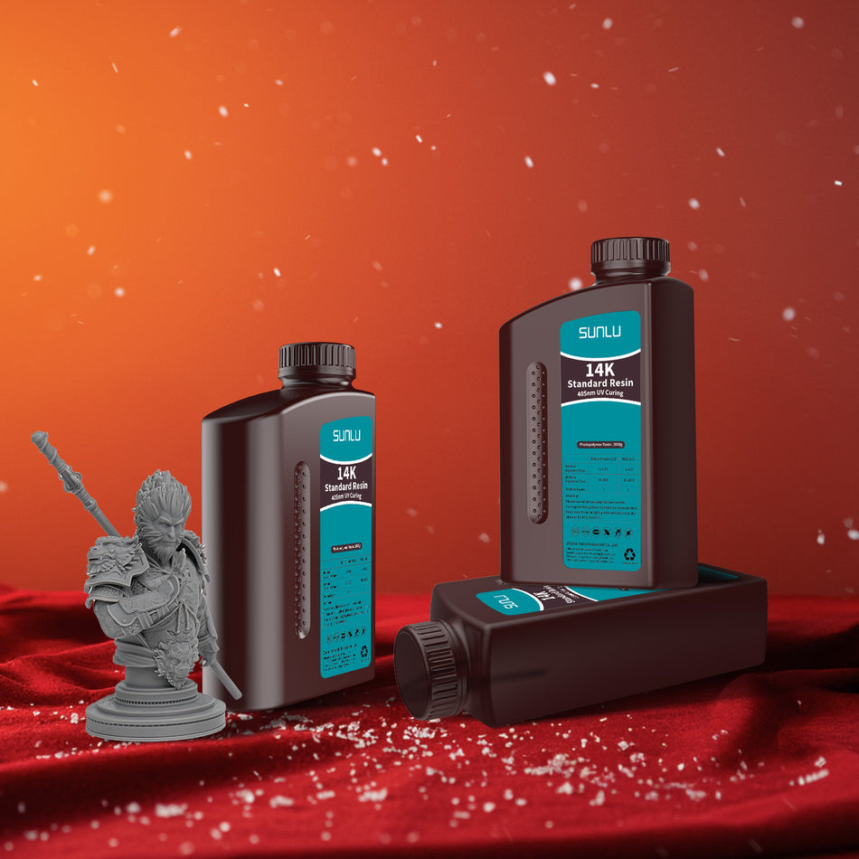 [MOQ : 6 Bouteilles] 1000G De Résine Standard 14K, Résine Redwax 14K