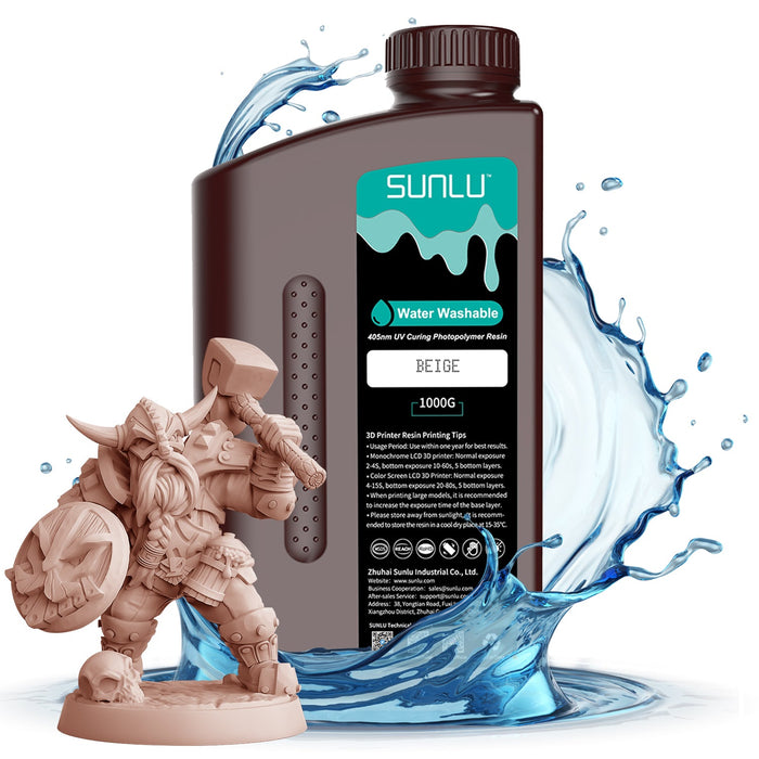 [MOQ : 3 Bouteilles] 1000g Résine Standard Water-wash