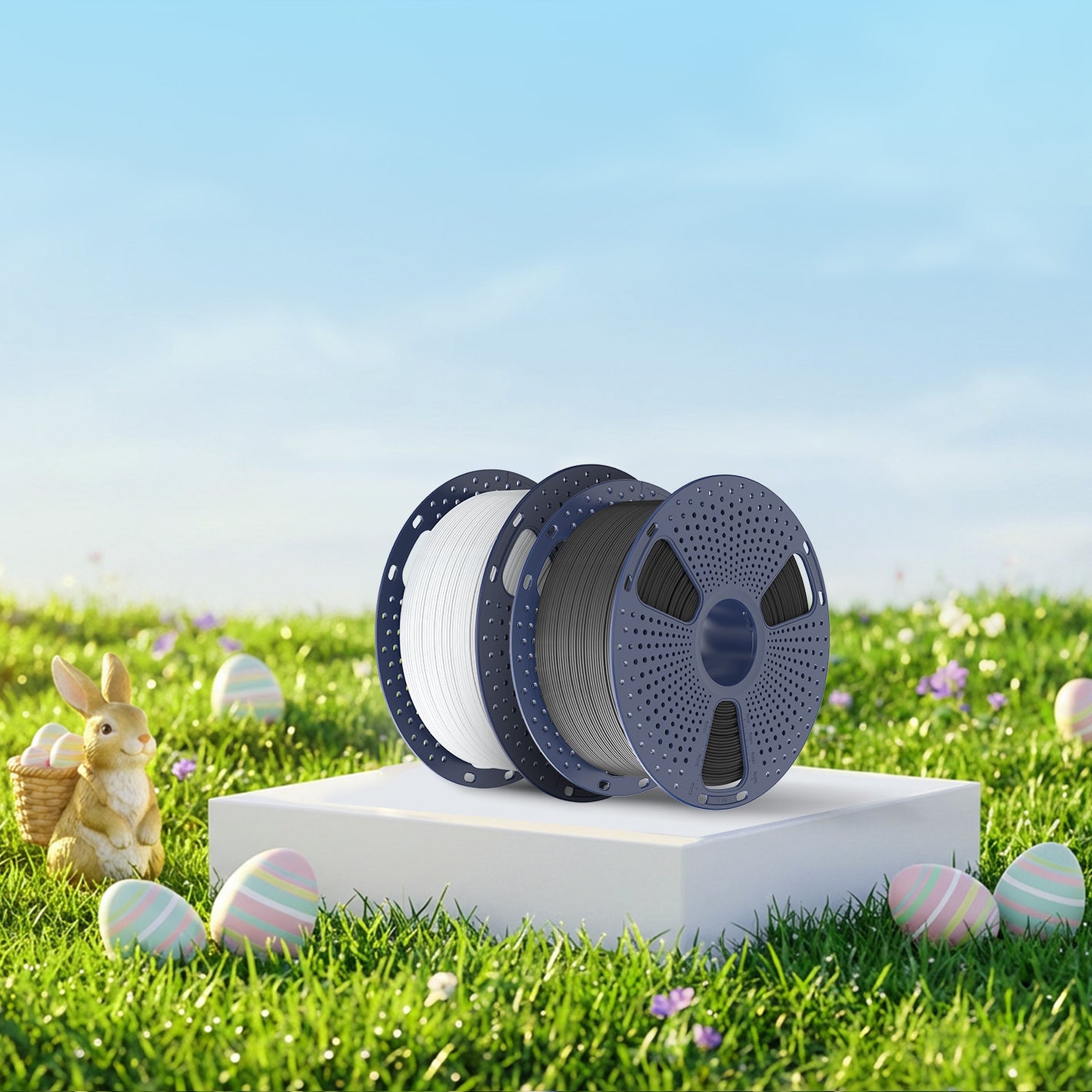 3KG Grande Bobine Série, PLA, PLA+, PLA Matte, SILK, HSPLA 3KG Grande Bobine Filament