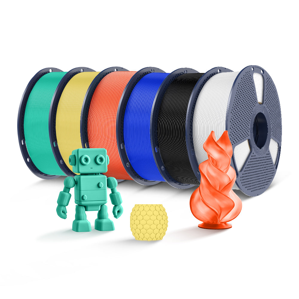 [MOQ : 6 Rouleaux] Hot Sale PLA Series Filament 1KG, PLA, PLA+, PLA+2.0, PLA Meta, PLA Matte, HSPLA