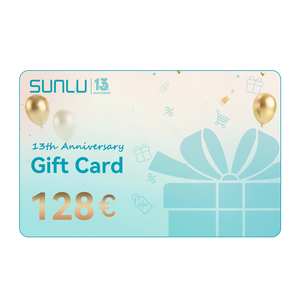 [2 % de réduction] SUNLU FR Store Offre spéciale de carte cadeau du magasin avec 2 % de réduction