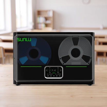 SUNLU FilaDryer S4 Pro – Sécheur de Filament 3D Double Zone, Contrôle Indépendant de la Température et du Temps, 85°C, Fonction Séchage & Recuit, Compatible avec 4 Bobines de 1 kg