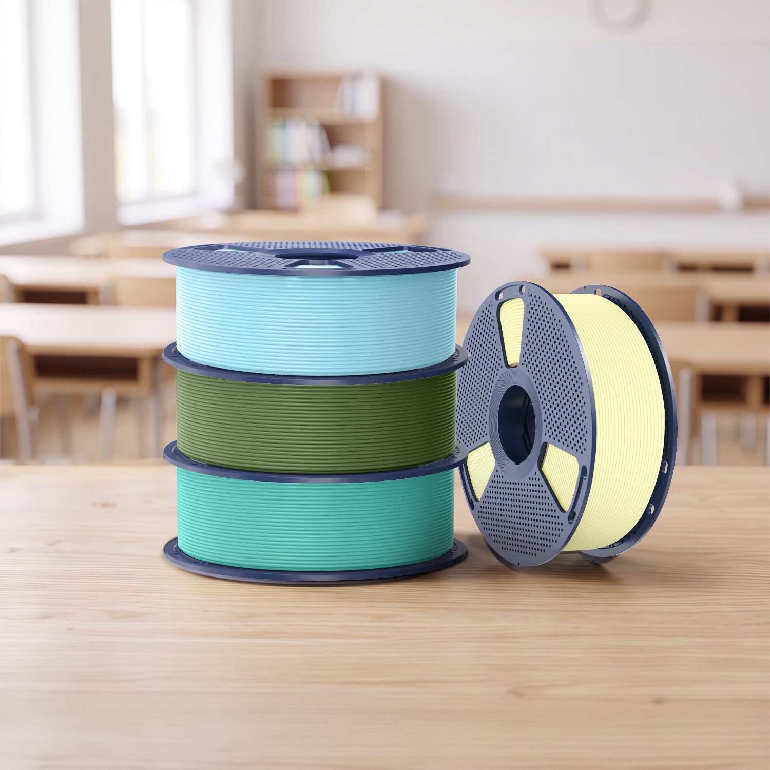 [6 rouleaux min.]  PLA Meta(Couleurs des Macarons) Filament 1KG