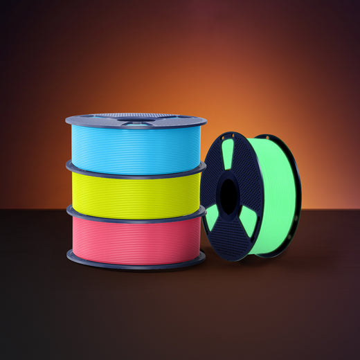 [3 rouleaux min.] Filament PETG Lumineux (Phosphorescent) pour imprimante 3D 1KG