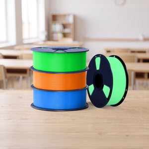 [Promo Rentrée] SUNLU PLA – Nouvelle Collection : Série Néon Fluorescent & Transparent Filament – Diamètre 1,75 mm – Bobine de 1 kg