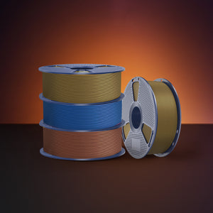 [Nouveau] SUNLU Filament PLA Metallic pour impression 3D 1KG, effet métallique réaliste