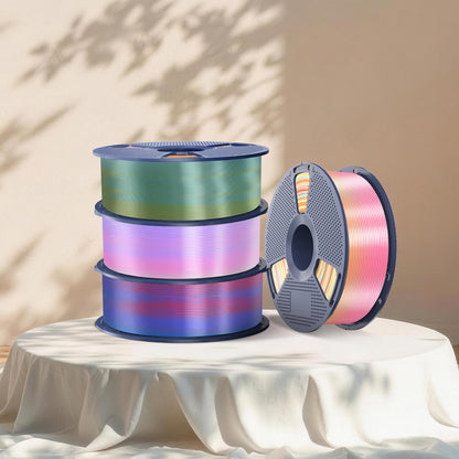 [MOQ : 6 Rouleaux] SILK Rainbow Filament 1KG