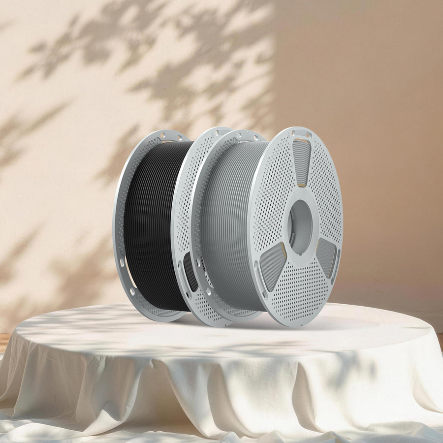 Nnylon-6 renforcé de fibres de verre (PA6-GF) Filament 1KG, PA6 avec 25 % de fibres de verre, résistance aux températures élevées jusqu'à 417 °F (214 °C)