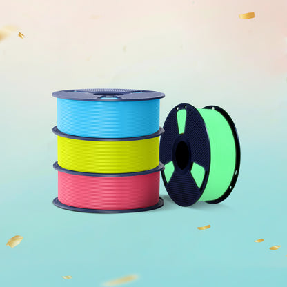 [MOQ : 3 Rouleaux] Filament PETG Lumineux (Phosphorescent) pour imprimante 3D 1KG