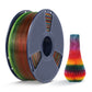 [MOQ : 3 Rouleaux] PLA, PLA Transparent Rainbow, SILK, PETG Rainbow Filament 1KG