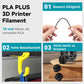 [MOQ : 2 Ensembles]Bundle de Filament Multicolore PLA, PLA+, PLA Meta, PLA Mat de 3KG
