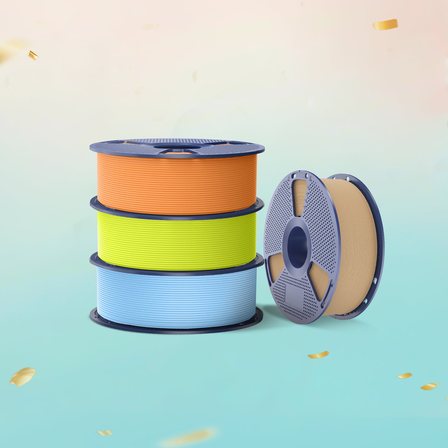 [MOQ : 6 Rouleaux] PLA Matte Filament 1KG