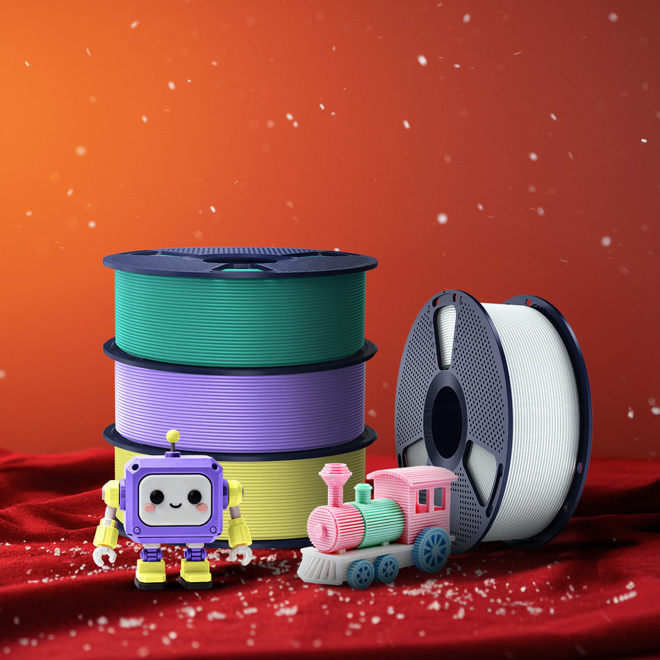 [MOQ : 6 Rouleaux] PLA Meta(Couleurs des Macarons) Filament 1KG