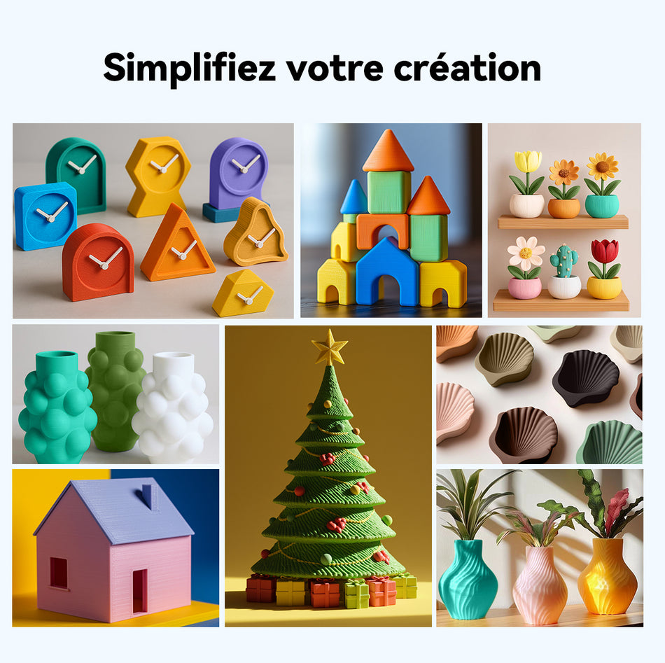 [MOQ : 6 Rouleaux] PLA+(PLA Plus) Filament 1KG