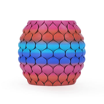 [MOQ : 3 Rouleaux] Collection de Filaments Esthétiques 1kg, Silk Multicolore (Bicolore, Tricolore, Quatre couleurs), PLA Galaxy, PLA Matte Dual-Color, PLA Rainbow,Silk Rainbow, Wood
