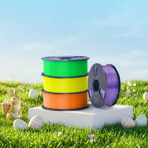 [MOQ : 6 Rouleaux] SUNLU PLA – Nouvelle Collection : Série Néon Fluorescent & Transparent – Diamètre 1,75 mm – Bobine de 1 kg