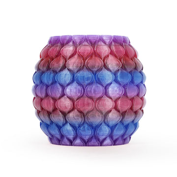 [MOQ : 3 Rouleaux] Collection de Filaments Esthétiques 1kg, Silk Multicolore (Bicolore, Tricolore, Quatre couleurs), PLA Galaxy, PLA Matte Dual-Color, PLA Rainbow,Silk Rainbow, Wood