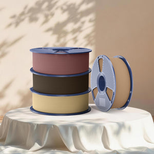 [MOQ : 3 Rouleaux] Optimized Wood PLA Filament 1KG, Bois Optimisé pour Imprimante 3D 1KG, Texture Bois Optimisée et Améliorée
