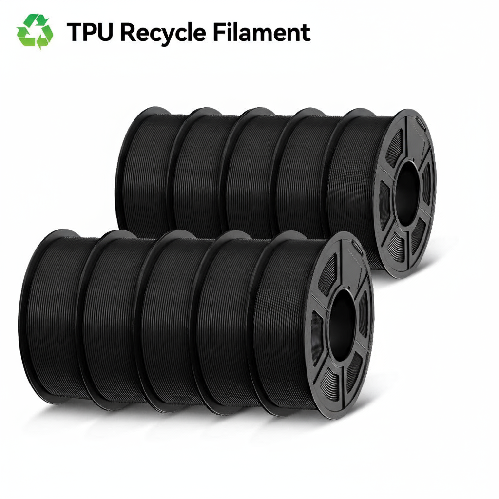 [€8.99/KG | 10KG Vente En Gros] Filament Recyclé TPU Pour Imprimante 3D 1KG/Rouleau