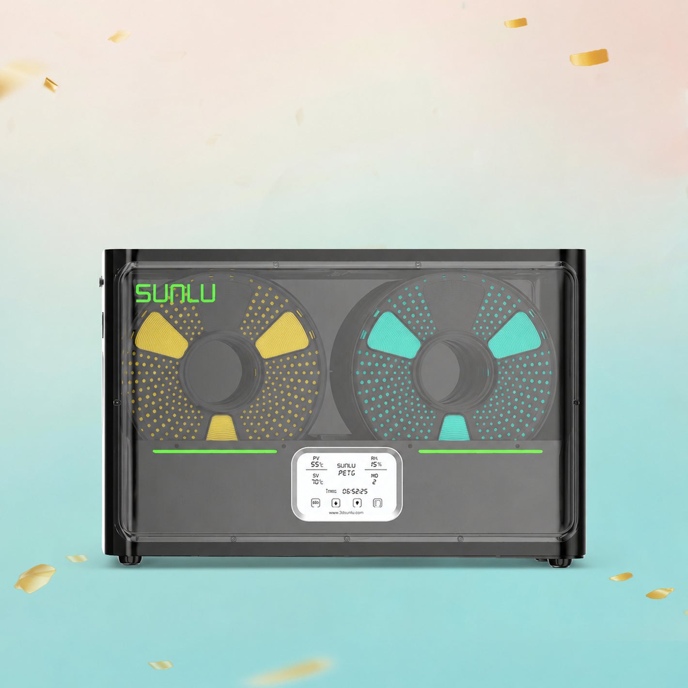 SUNLU FilaDryer S4, équilibre des températures et haute efficacité