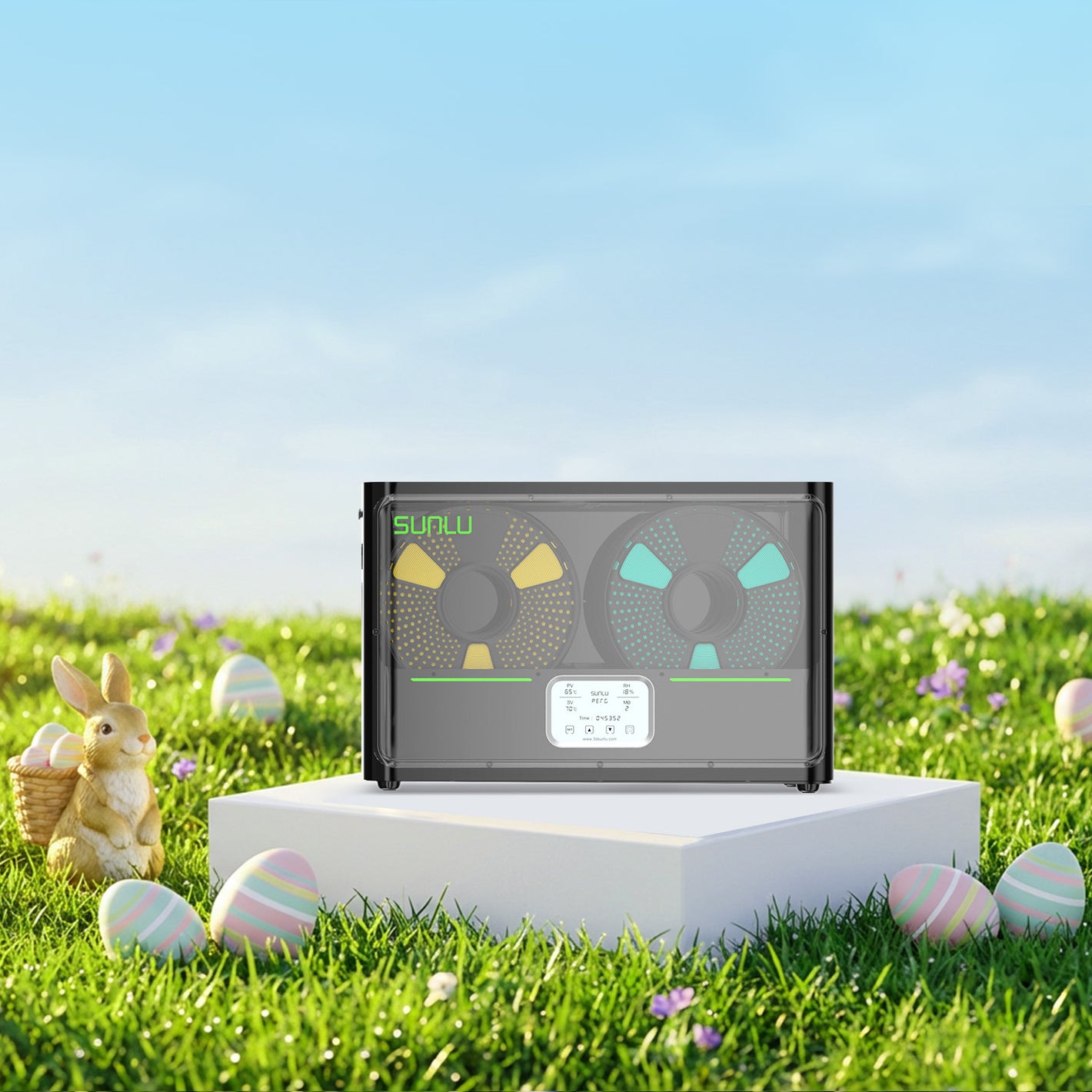 SUNLU FilaDryer S4, équilibre des températures et haute efficacité