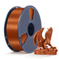 [MOQ : 3 Rouleaux] Silk Multicolore (Bicolore, Tricolore, Quatre couleurs). PLA+ Soie Unicolore Filament 1KG
