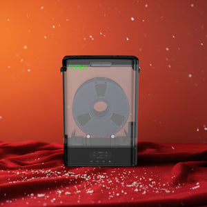 SUNLU FilaDryer SP2, sécheur de filaments 2-en-1 avec boîte de rangement, séchage jusqu'à 70℃(158°F) et rangement sans couture, compatible avec les bobines de 1kg×2 ou 2kg×1 ou 3kg×1.