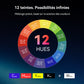 SUNLU Kit de Résine Type ABS - CMYK+W (Pack 5 couleurs-CMJN+B) pour Mélange de Couleurs – Lot de 5 Bouteilles de 1000g