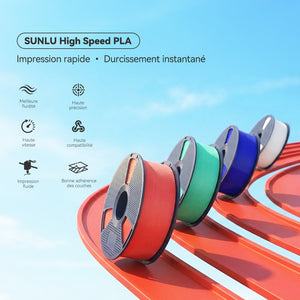 [MOQ : 6 Rouleaux] HSPLA, PLA Haute Vitesse Filament 1KG, High Speed PLA