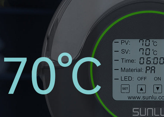 Séchage Haute Température jusqu'à 70 °C