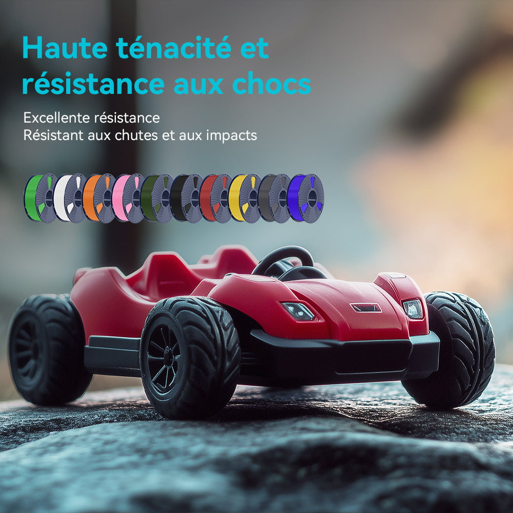 [MOQ : 6 Rouleaux] High Speed PLA+(PLA Plus), Filament PLA+ Haute Vitesse Pour Imprimante 3D 1KG
