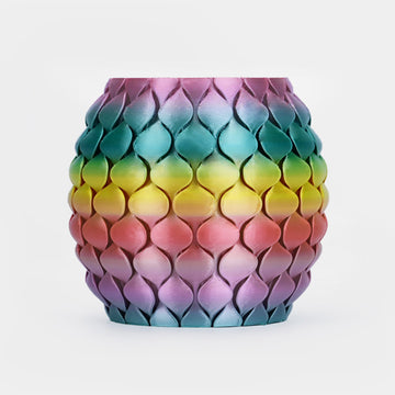 [MOQ : 3 Rouleaux] Collection de Filaments Esthétiques 1kg, Silk Multicolore (Bicolore, Tricolore, Quatre couleurs), PLA Galaxy, PLA Matte Dual-Color, PLA Rainbow,Silk Rainbow, Wood