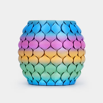 [MOQ : 3 Rouleaux] Collection de Filaments Esthétiques 1kg, Silk Multicolore (Bicolore, Tricolore, Quatre couleurs), PLA Galaxy, PLA Matte Dual-Color, PLA Rainbow,Silk Rainbow, Wood
