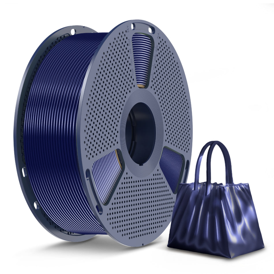 [MOQ : 3 Rouleaux] TPU-SILK (TPU texturé en soie) Filament pour imprimante 3D 1 KG