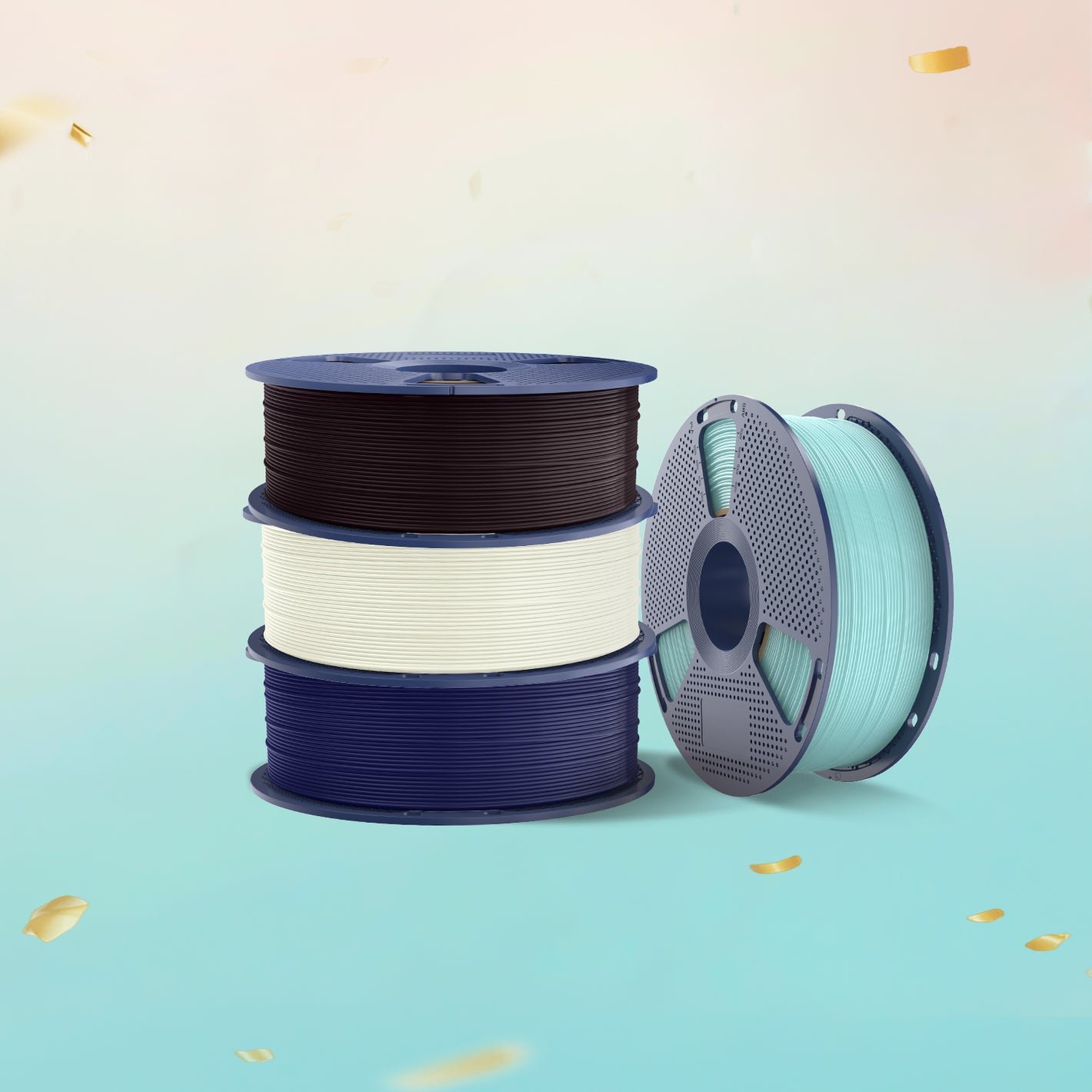 [13e Anniv.] TPU-SILK (TPU texturé en soie) Filament pour imprimante 3D 1 KG