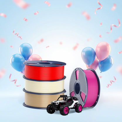 [MOQ : 6 Rouleaux] PLA+(PLA Plus) Filament 1KG