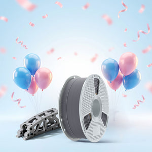 Nnylon-6 renforcé de fibres de verre (PA6-GF) Filament 1KG, PA6 avec 25 % de fibres de verre, résistance aux températures élevées jusqu'à 417 °F (214 °C)