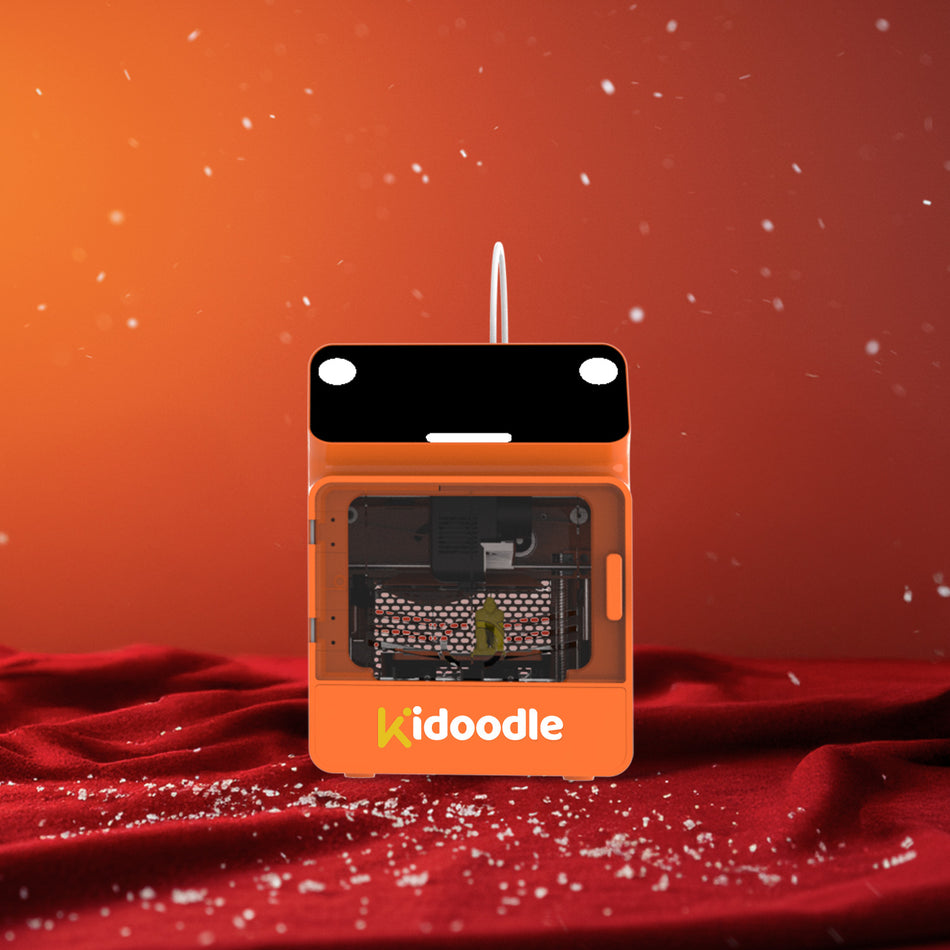 Kidoodle MiniBox A1 : Imprimante 3D pour enfants, libérez votre créativité avec Kidoodle, vitesse élevée de 600mm/s, AutoLiv/Design sécurisé pour les enfants/5 », écran tactile, Wi-Fi/contrôle d'application.