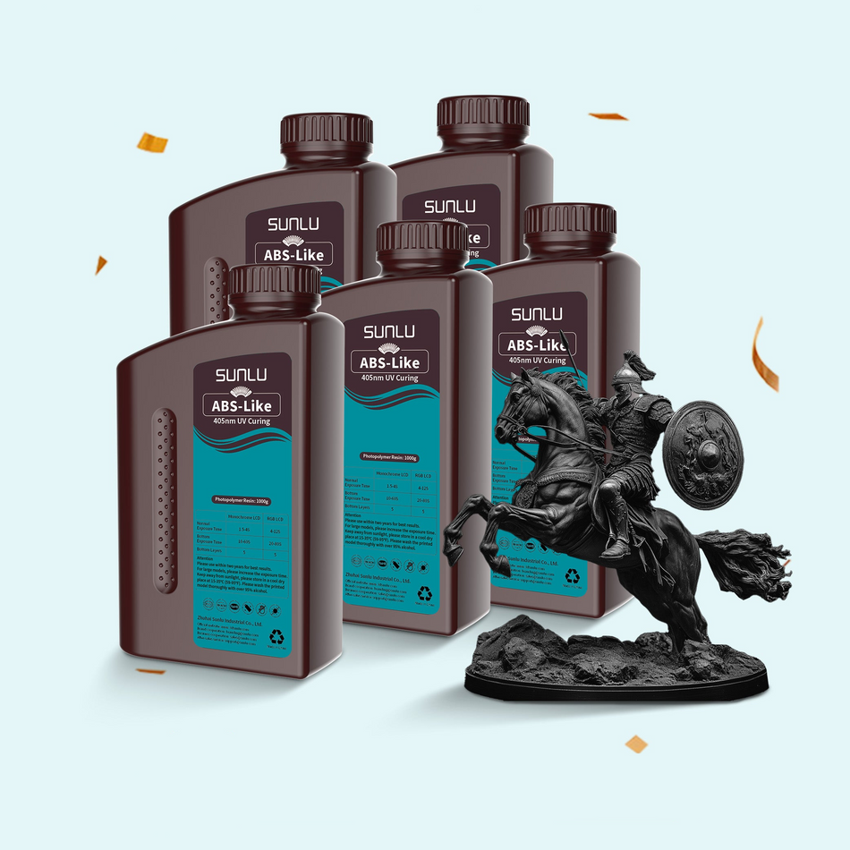 [MOQ : 6 Bouteilles] Résine de ABS Like et Résine de Water-wash ABS Like 1000G