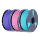 Bundle de 3 kg de filaments aux couleurs variées – Rainbow et Silk multicolore