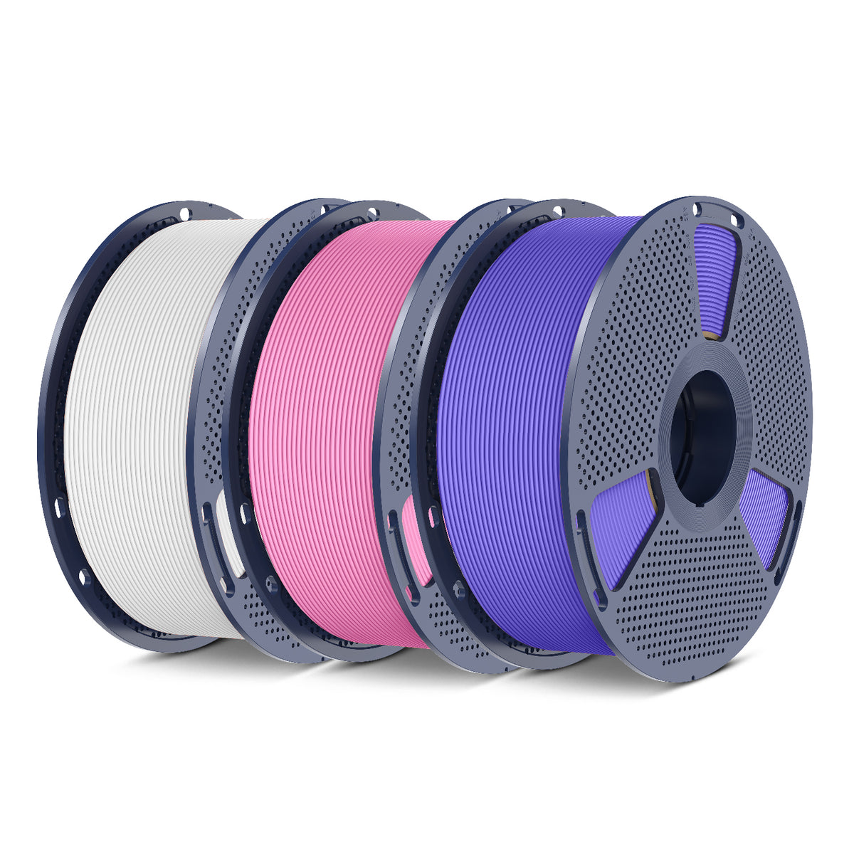 Bundle de 3 kg de filaments aux couleurs variées – Rainbow et Silk multicolore